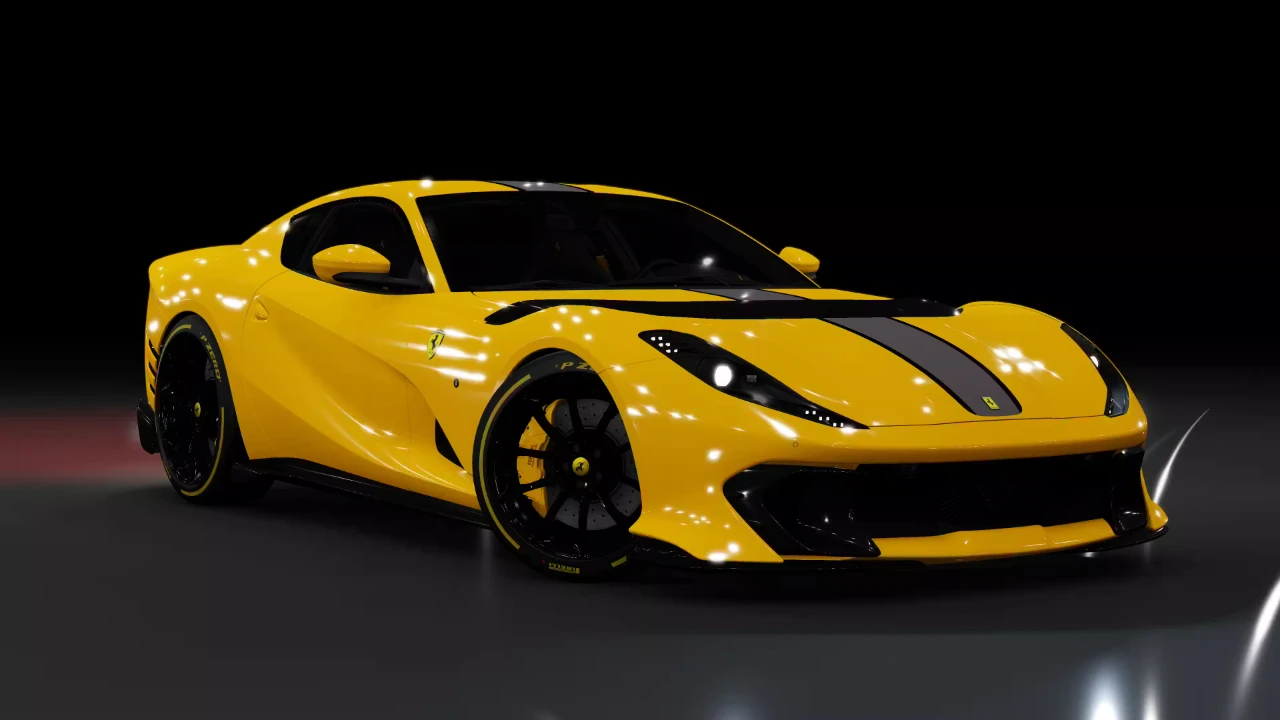 2022 Ferrari 812 Competizione (2 Variants)