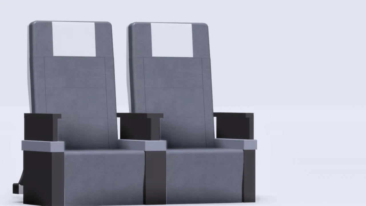 White Premium Economy Seat - Roblox Models