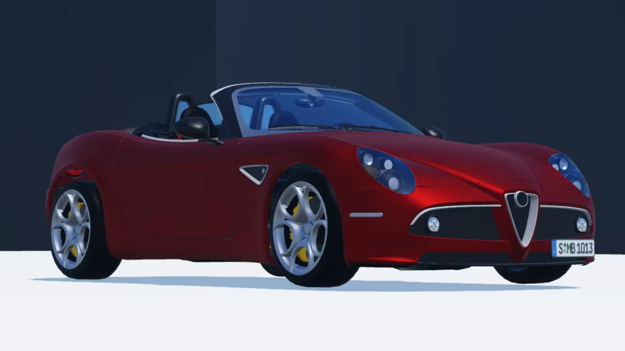 Alfa Romeo 8c Spider