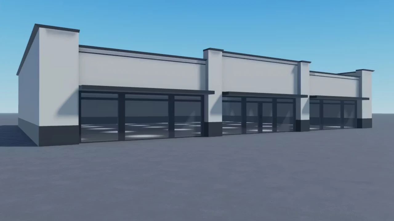 Modern Store Exterior