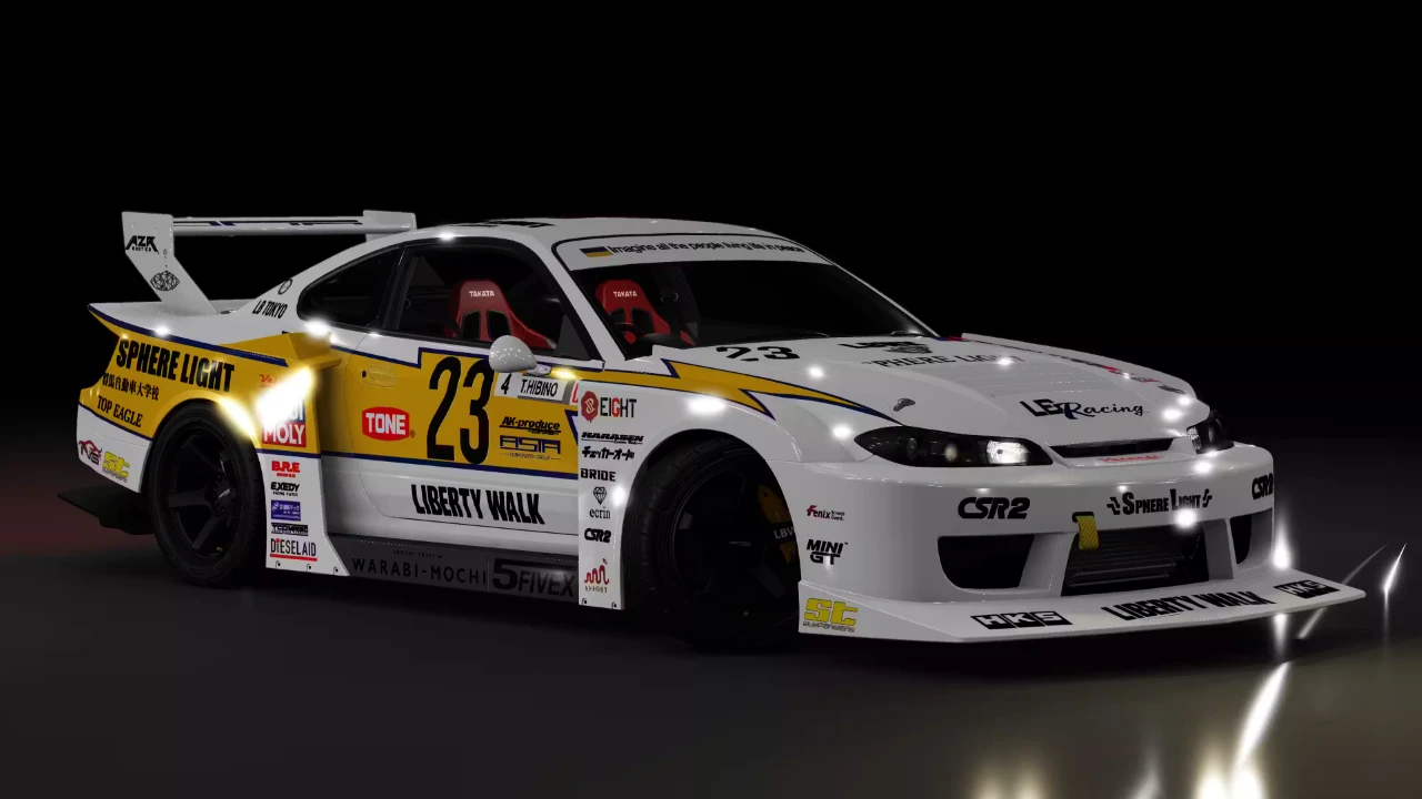 2001 Nissan Silvia S15 Liberty Walk Widebody