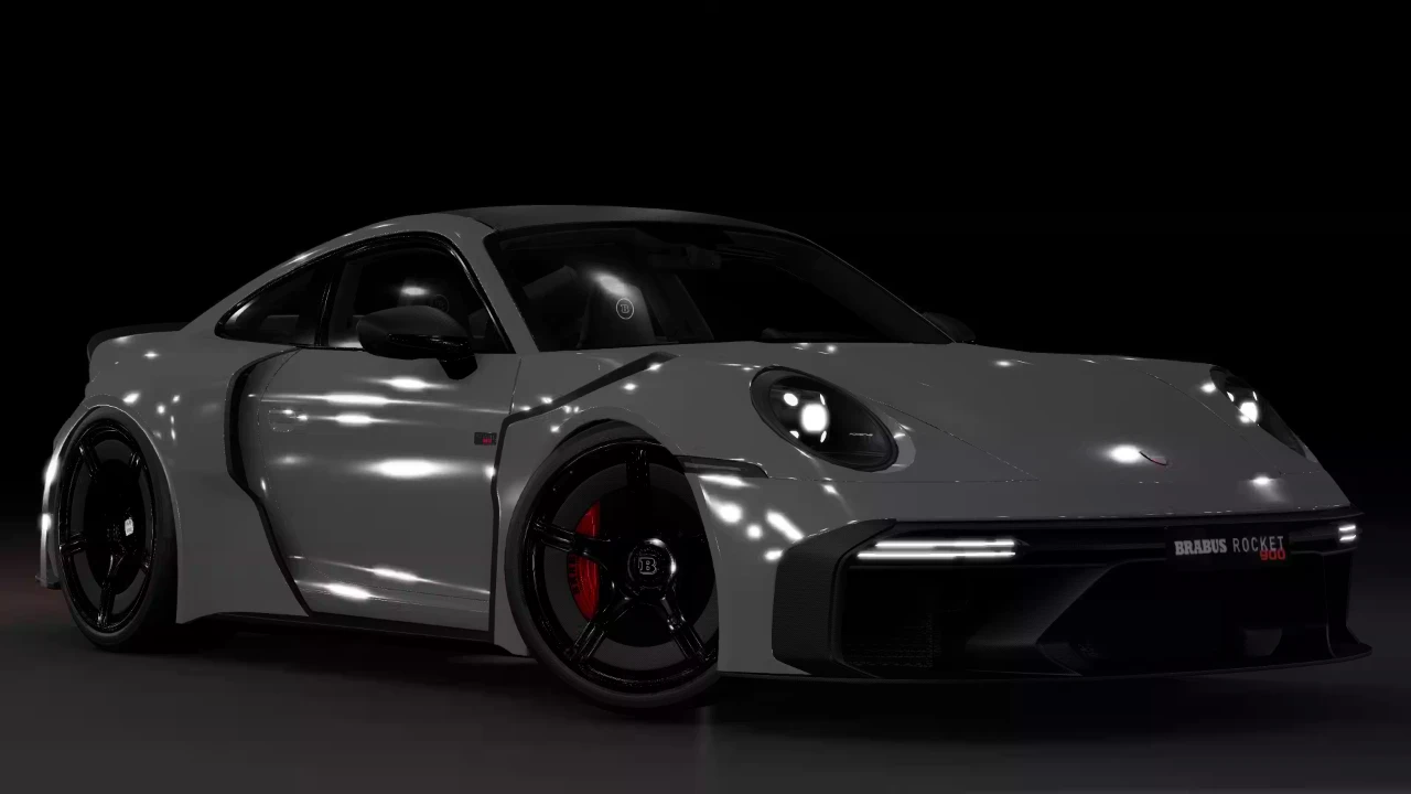 2023 Porsche 911 Turbo S Brabus Rocket 900 ReAwoke