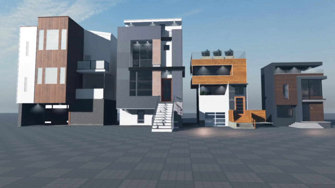 Modern House Pack - Roblox Buildings