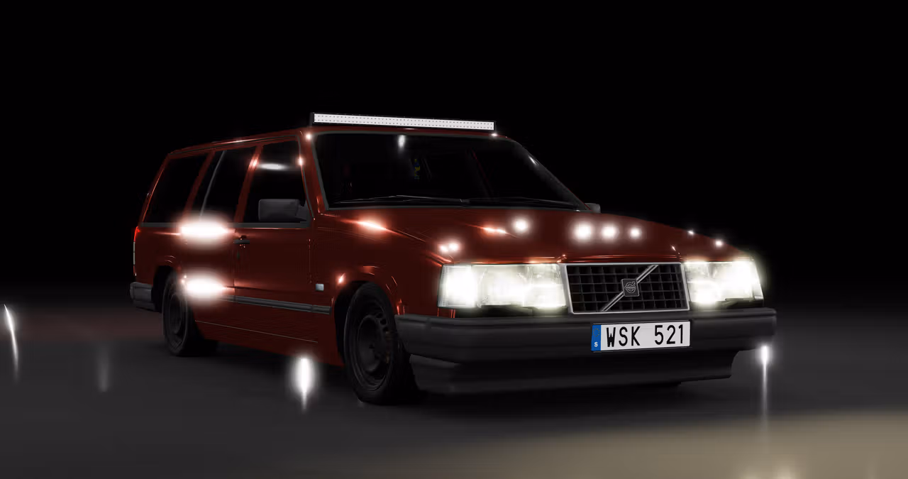 Volvo 940 Turbo Wagon - Roblox Vehicles
