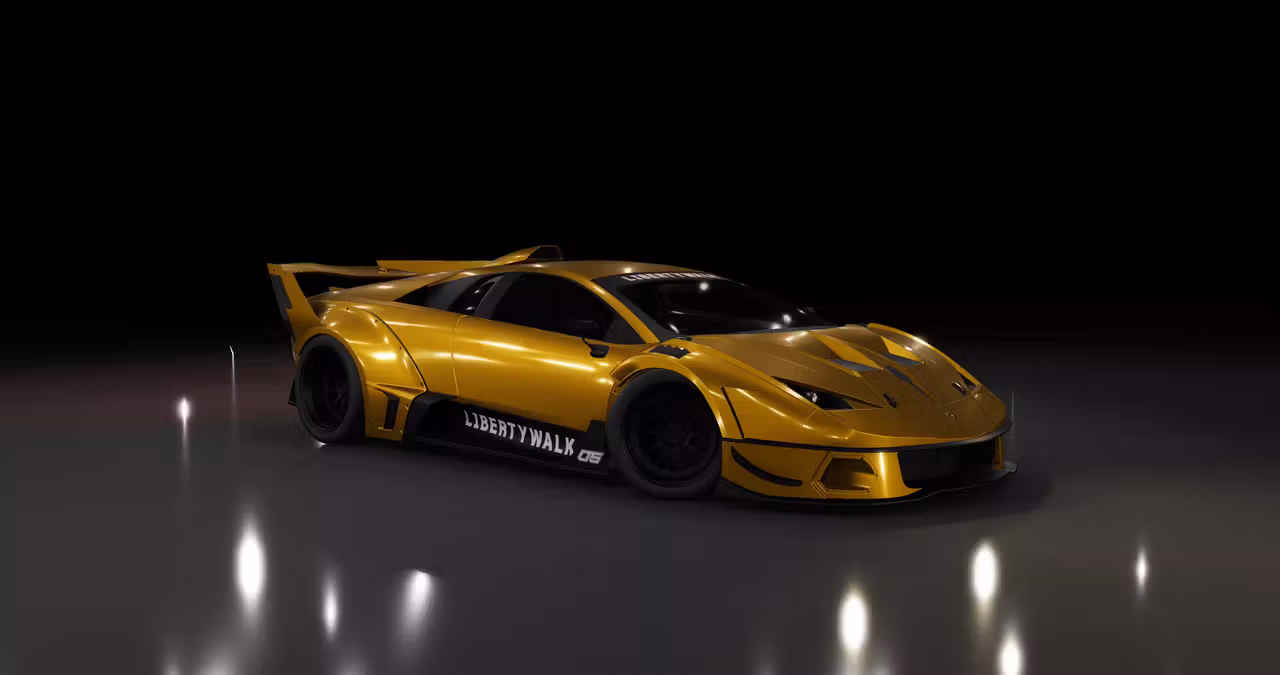 2009 Lamborghini Murcielago SV LBWK Silhouette - Roblox Vehicles