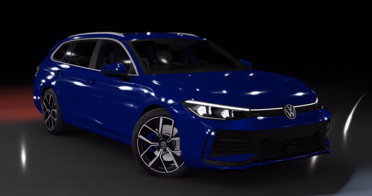 2024 VW Passat E Hybrid R Line ReAwoken - Roblox Vehicles
