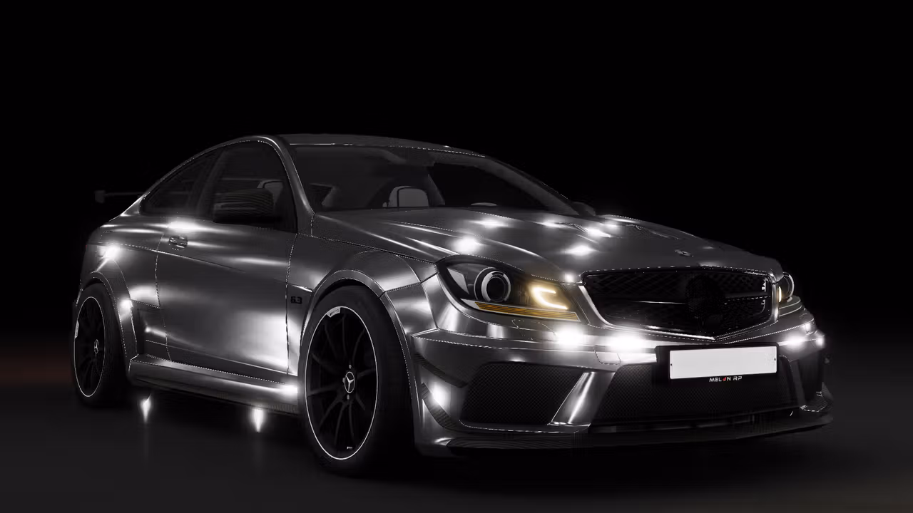 2012 Mercedes C63S Black Edition ReAwoken - Roblox Vehicles