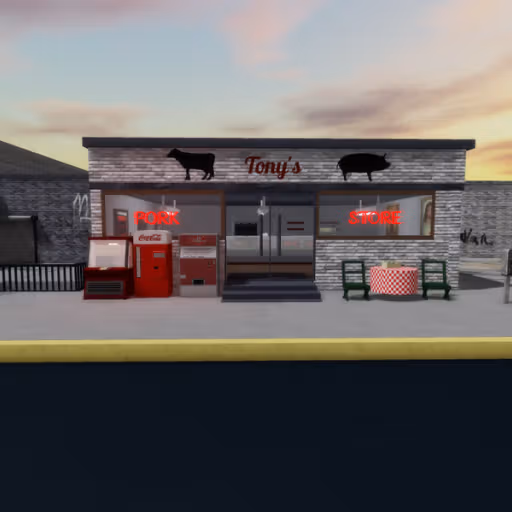 Tonys Meatstore - Roblox Maps