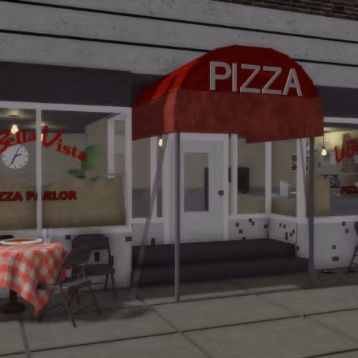 La Bella Vista Pizzeria - Roblox Maps