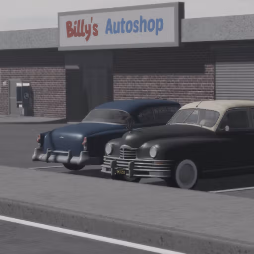 Billys Autoshop Car Dealership - Roblox Maps