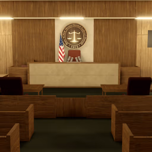 US Court Room - Roblox Maps