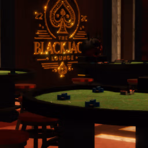 BlackJack Lounge (SCRIPTED BLACKJACK SYSTEM) - Roblox Maps