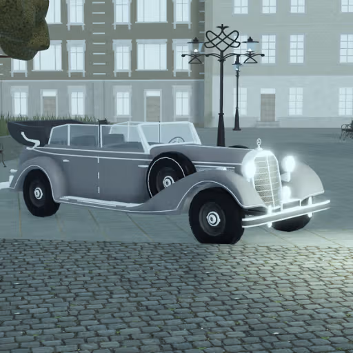 1938 Mercedes-Benz 770K - Roblox Vehicles