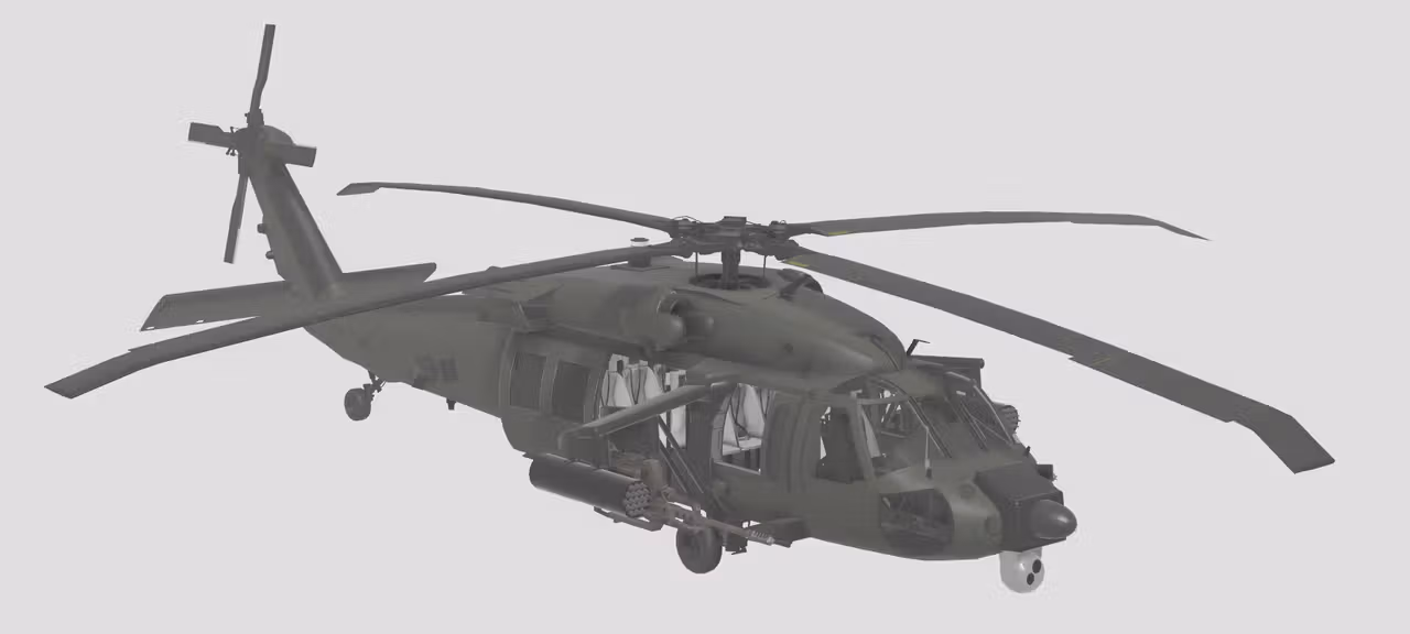 Sikorsky UH-60 Black Hawk - Roblox Aircraft