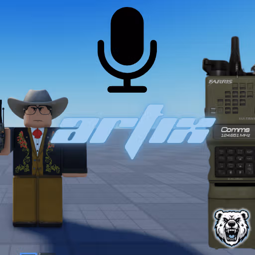 Artix Tactical Radio System (USES VOICE CHAT) - Roblox Scripts