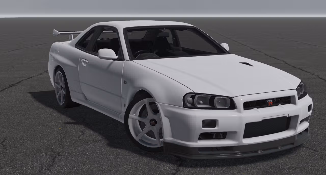 1999 Nissan Skyline GTR R34 V Spec II - Roblox Vehicles