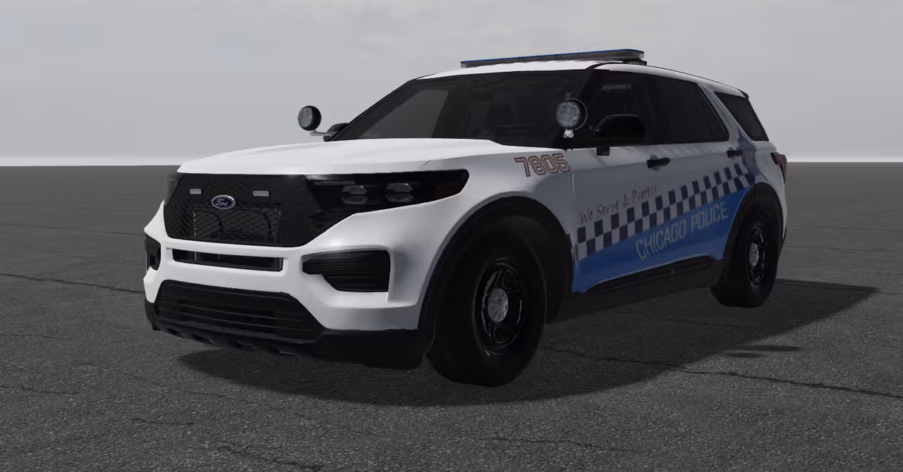 2021 CPD Ford Explorer - Roblox Vehicles