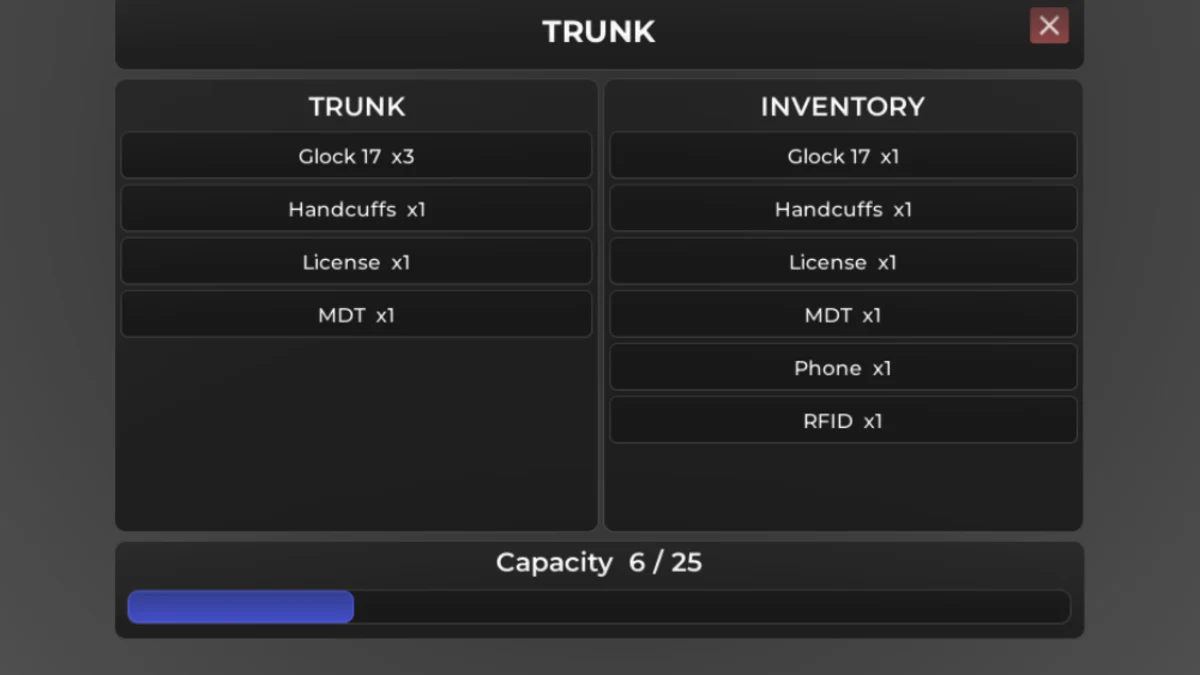 Trunk System v3